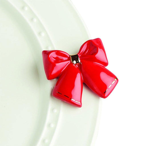 Nora Fleming : Wrap It Up Holiday Bow Mini -