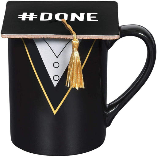 Our Name is Mud : Grad Mug with Coaster Set -