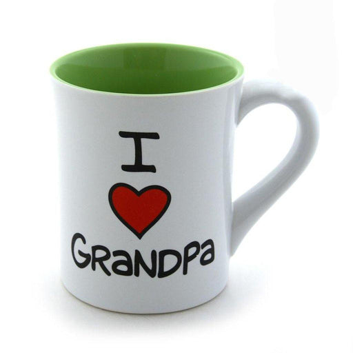 Our Name is Mud : I Heart Grandpa 16oz Mug - Our Name is Mud : I Heart Grandpa 16oz Mug - Annies Hallmark and Gretchens Hallmark, Sister Stores