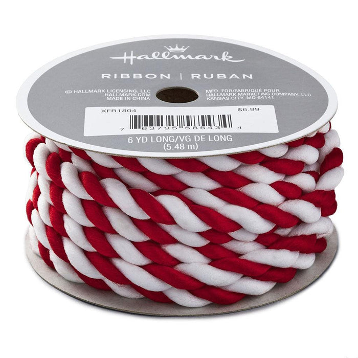 OUT OF STOCK Hallmark : Peppermint Twist 1/4" Cording, 18' - OUT OF STOCK Hallmark : Peppermint Twist 1/4" Cording, 18' - Annies Hallmark and Gretchens Hallmark, Sister Stores