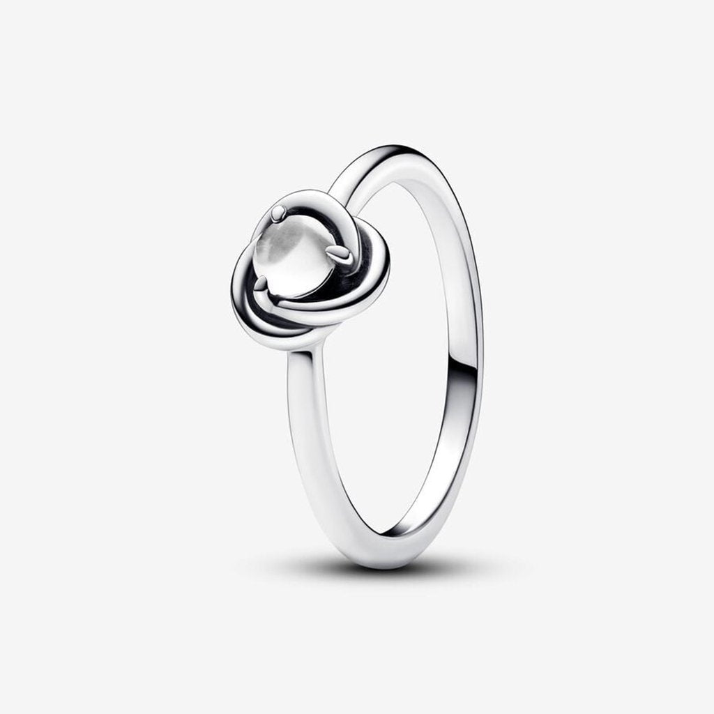 Hallmark Pandora Rings PANDORA : April Clear Eternity Circle Ring - Clear — Annies Hallmark ...