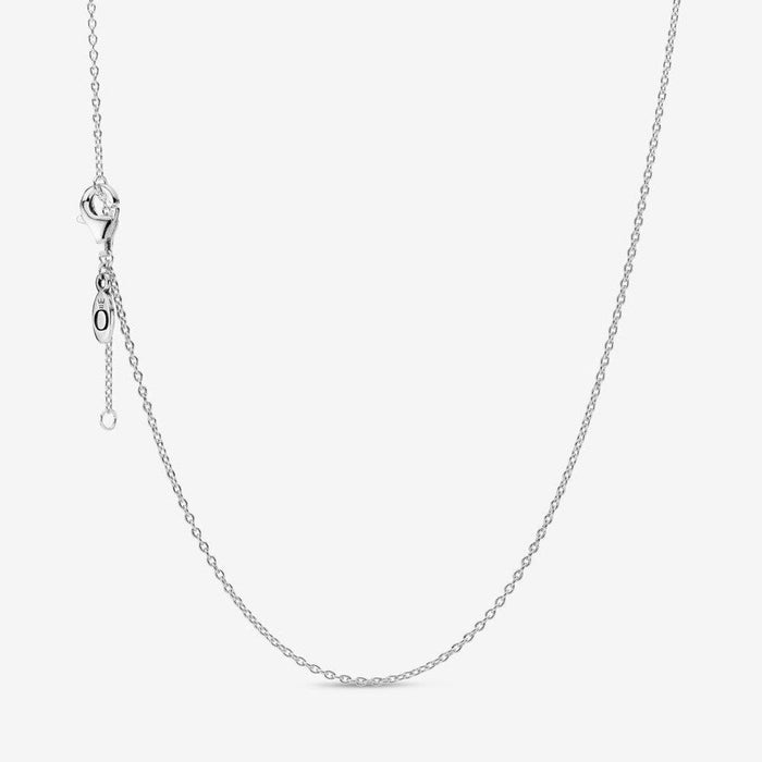 PANDORA : Cable Chain Necklace (Size 17.7) -
