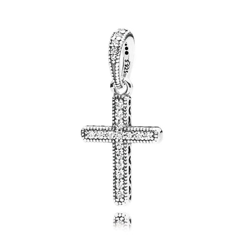 PANDORA : Classic Cross Necklace Pendant -