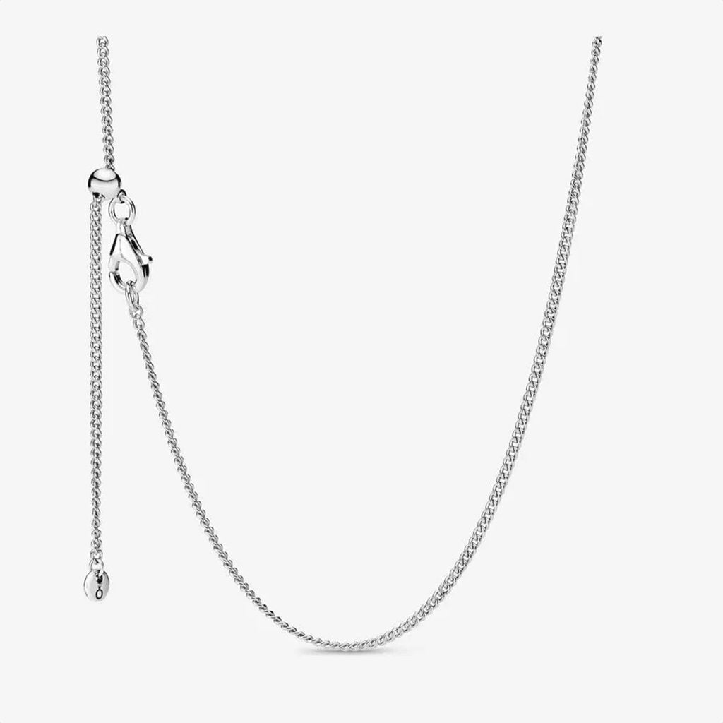 PANDORA : Curb Chain Necklace - Sterling Silver (23.6