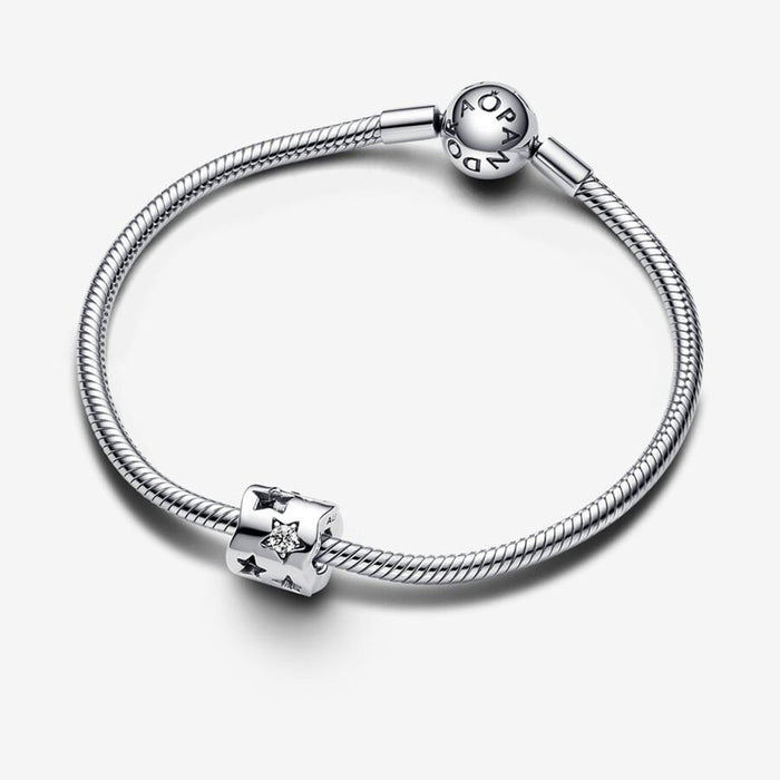 PANDORA : Cut-out Sparkling Star Charm - PANDORA : Cut-out Sparkling Star Charm