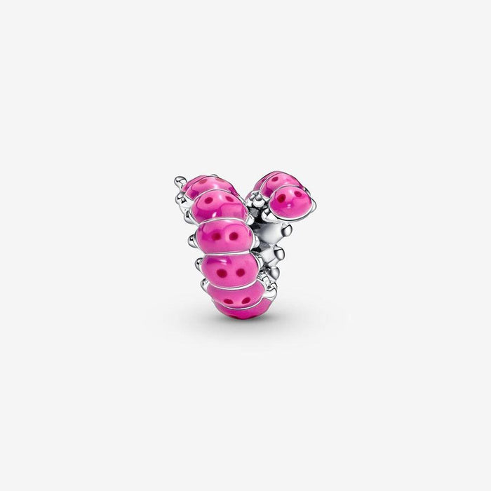 PANDORA : Cute Curled Caterpillar Charm -