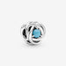 PANDORA : December Turquoise Blue Eternity Circle Charm -