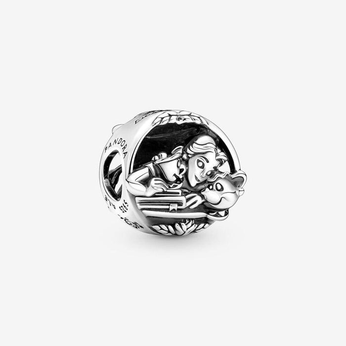 PANDORA : Disney Beauty and the Beast Belle and Friends Charm -