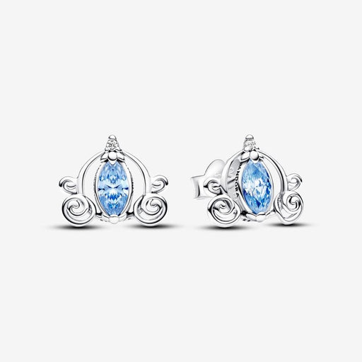 PANDORA : Disney Cinderella's Carriage Stud Earrings - PANDORA : Disney Cinderella's Carriage Stud Earrings -