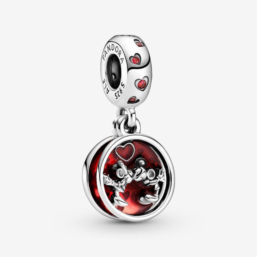 Pandora Disney Mickey Minnie Murano deals Charm Set