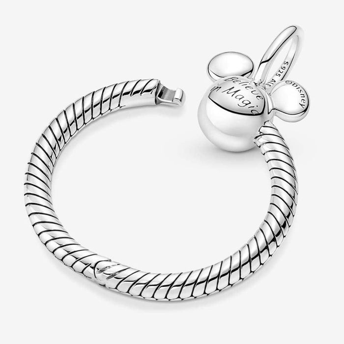 Pandora Moments Small O Pendant Necklace with Charm