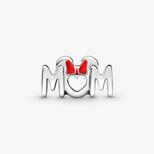 PANDORA : Disney Minnie Mouse Bow & Mum Charm -