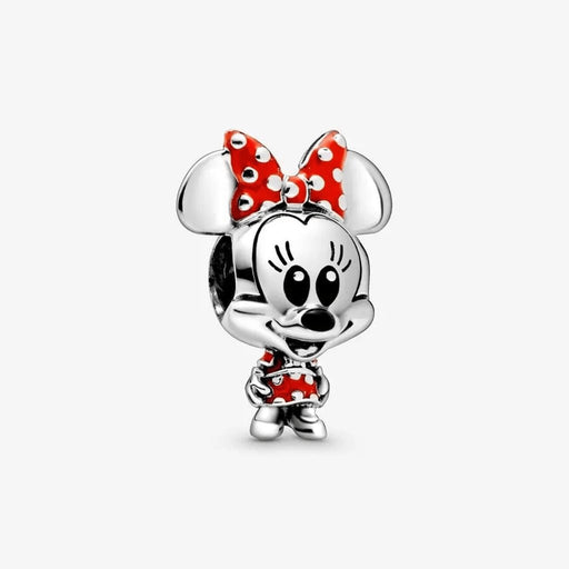 PANDORA : Disney Minnie Mouse Dotted Dress & Bow Charm -