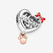 PANDORA : Disney Minnie Mouse Mom Heart Charm -