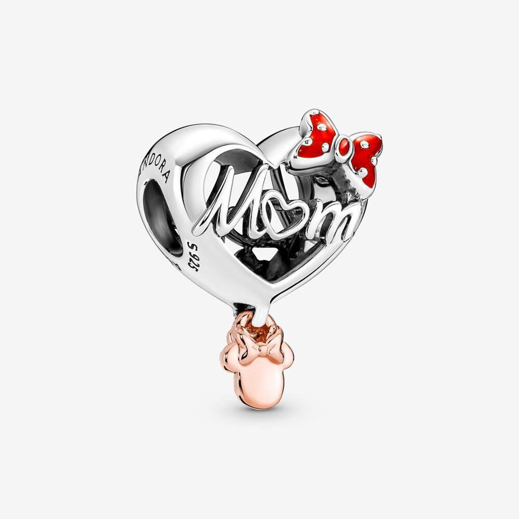 Pandora x Disney Minnie Mouse Pink Pavé Bow deals & Clear CZ Clip Charm