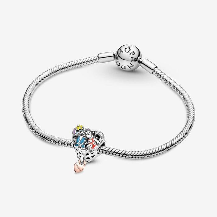 Disney Stitch Charm Bracelet Cartoon Lilo & Stitch Inspired Bracelet DIY  Stitch Pendant Beads Bangle for Women Jewellry Gifts