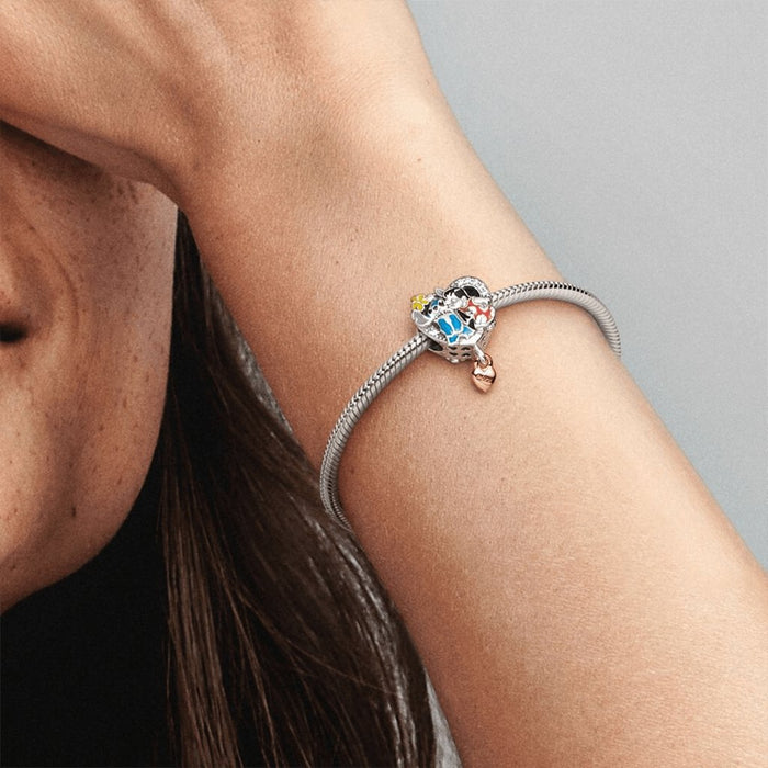 Angel and stitch  Pandora bracelet designs, Pandora bracelet