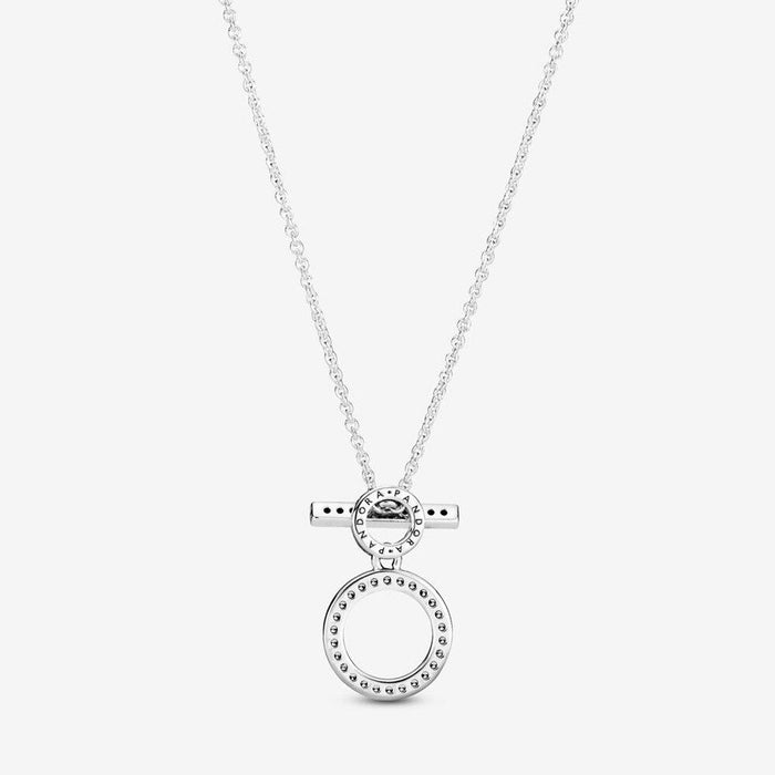 T-Bar Bold Link Necklace | Silver – Pixie Wing