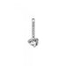 PANDORA : Elevated Heart Ring (1 Asstd Size) -