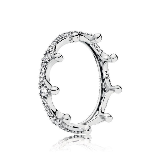 PANDORA : Enchanted Crown Ring in Sterling Silver -