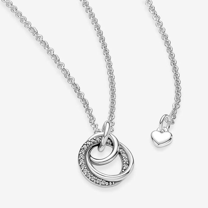 Double Heart Pendant from Absolute Jewellery - Wordsworth Book & Gift Shop,  Millstreet