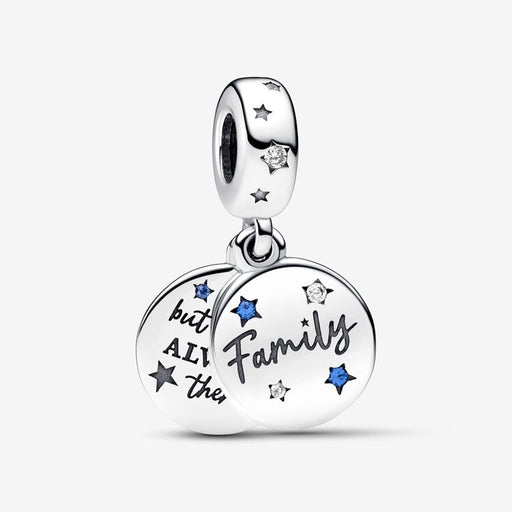 PANDORA : Family Love Double Dangle Charm - PANDORA : Family Love Double Dangle Charm