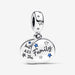 PANDORA : Family Love Double Dangle Charm - PANDORA : Family Love Double Dangle Charm