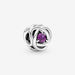 PANDORA : February Purple Eternity Circle Charm -
