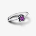 PANDORA : February Purple Eternity Circle Ring - PANDORA : February Purple Eternity Circle Ring