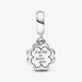 PANDORA : Four-leaf Clover Friendship Double Dangle Charm -