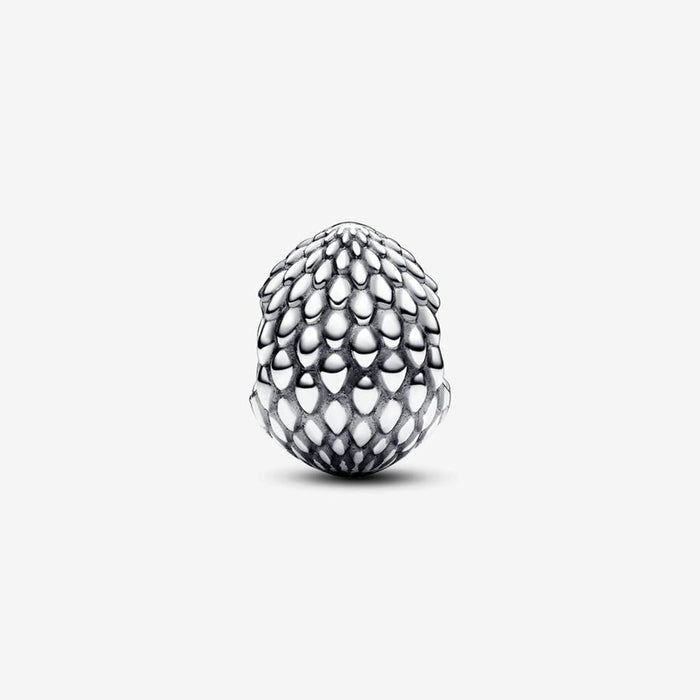 PANDORA : Game of Thrones Sparkling Dragon Egg Charm in Sterling Silver - PANDORA : Game of Thrones Sparkling Dragon Egg Charm in Sterling Silver