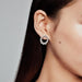 PANDORA : Glacial Beauty Drop Earrings -
