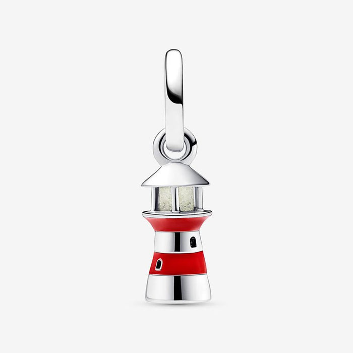 PANDORA : Glow-in-the-dark Lighthouse Dangle Charm - PANDORA : Glow-in-the-dark Lighthouse Dangle Charm