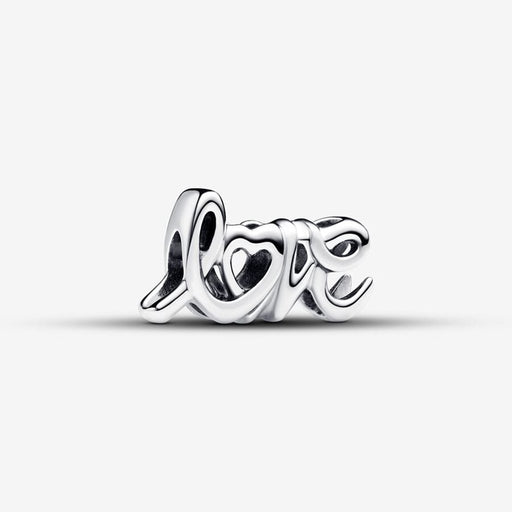 PANDORA : Handwritten Love Charm - Sterling Silver - PANDORA : Handwritten Love Charm - Sterling Silver