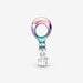 PANDORA : Happy Birthday Hot Air Balloon Charm -