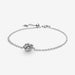 PANDORA : Heart Family Tree Chain Bracelet (7.9") -