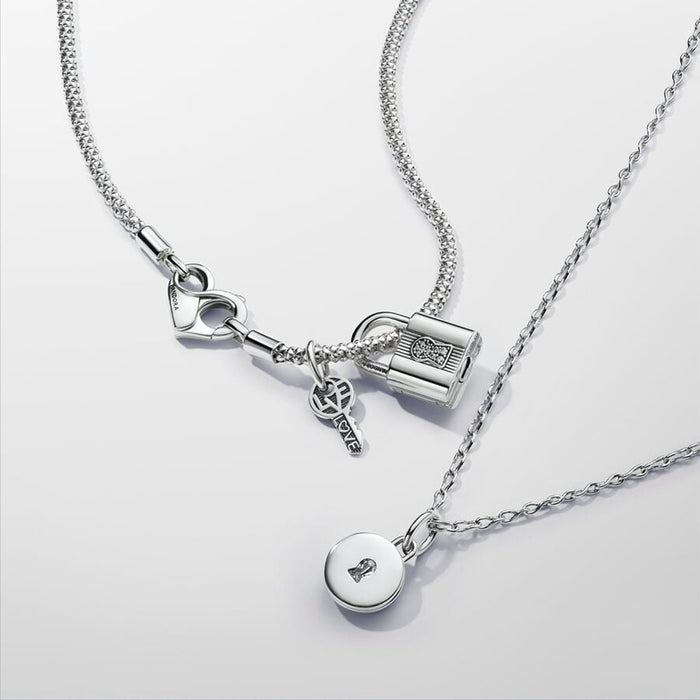 PANDORA : Infinity Chain Necklace - Sterling Silver - PANDORA : Infinity Chain Necklace - Sterling Silver