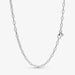 PANDORA : Link Chain Necklace - Silver -
