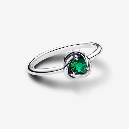 PANDORA : May Royal Green Eternity Circle Ring - Green - PANDORA : May Royal Green Eternity Circle Ring - Green