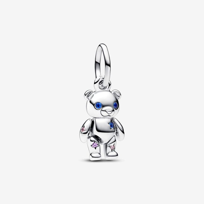 PANDORA : Movable Teddy Bear Dangle Charm - PANDORA : Movable Teddy Bear Dangle Charm