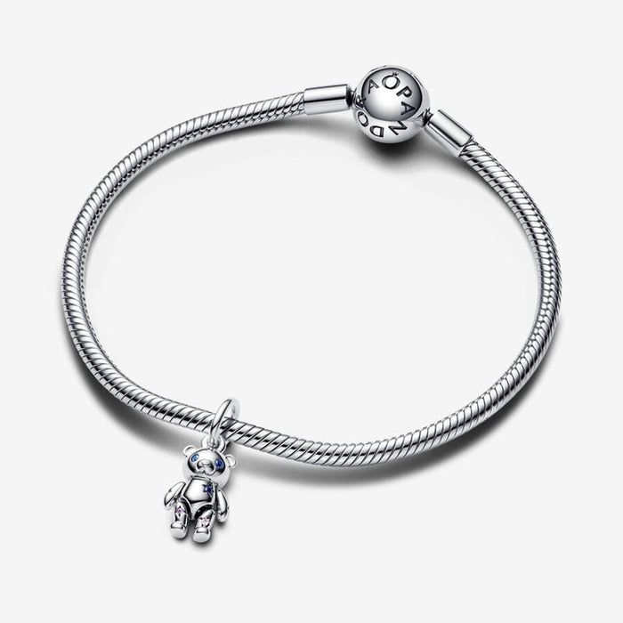 PANDORA : Movable Teddy Bear Dangle Charm - PANDORA : Movable Teddy Bear Dangle Charm