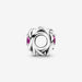 PANDORA : October Pink Eternity Circle Charm -