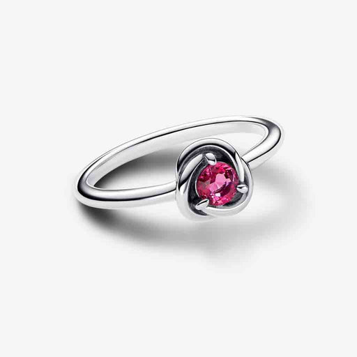 PANDORA : October Pink Eternity Circle Ring - PANDORA : October Pink Eternity Circle Ring