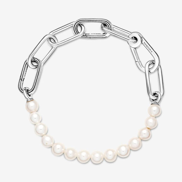 PANDORA : Pandora ME Freshwater Cultured Pearl Bracelet with 2 Connectors -