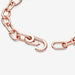 PANDORA : Pandora ME Link Chain Bracelet with 2 Connectors in Rose Gold -