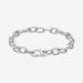 PANDORA : Pandora ME Link Chain Bracelet with 2 Connectors in Sterling Silver -