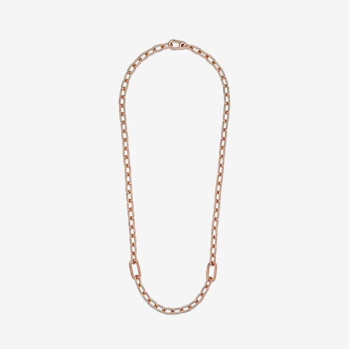 PANDORA : Pandora ME Link Chain Necklace with 2 Connectors in Rose Gold - 19.7" - PANDORA : Pandora ME Link Chain Necklace with 2 Connectors in Rose Gold - 19.7" - Annies Hallmark and Gretchens Hallmark, Sister Stores