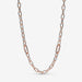 PANDORA : Pandora ME Link Chain Necklace with 2 Connectors in Rose Gold - 19.7" - PANDORA : Pandora ME Link Chain Necklace with 2 Connectors in Rose Gold - 19.7" - Annies Hallmark and Gretchens Hallmark, Sister Stores