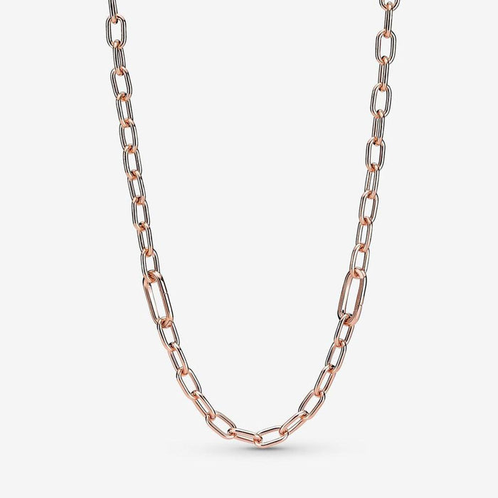 PANDORA : Pandora ME Link Chain Necklace with 2 Connectors in Rose Gold - 19.7" - PANDORA : Pandora ME Link Chain Necklace with 2 Connectors in Rose Gold - 19.7" - Annies Hallmark and Gretchens Hallmark, Sister Stores