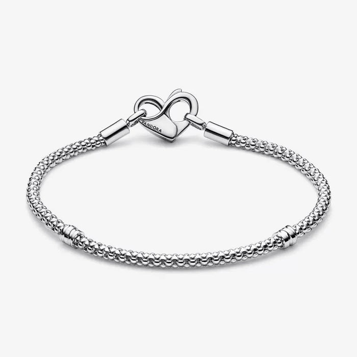 PANDORA : Pandora Moments Studded Chain Bracelet -